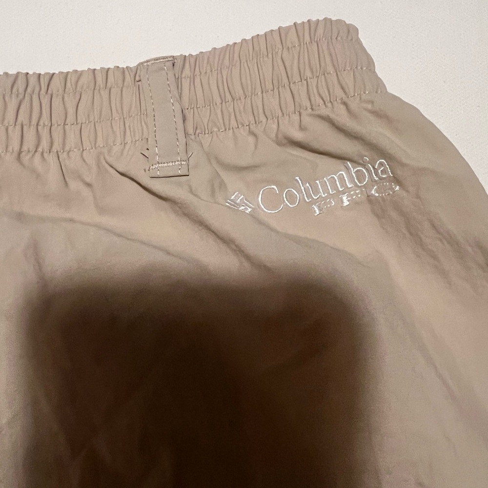 NWT Women's Columbia PFG Backcast III 6" Omni-Shade Drawstring Water Shorts Tan - Picture 5 of 8